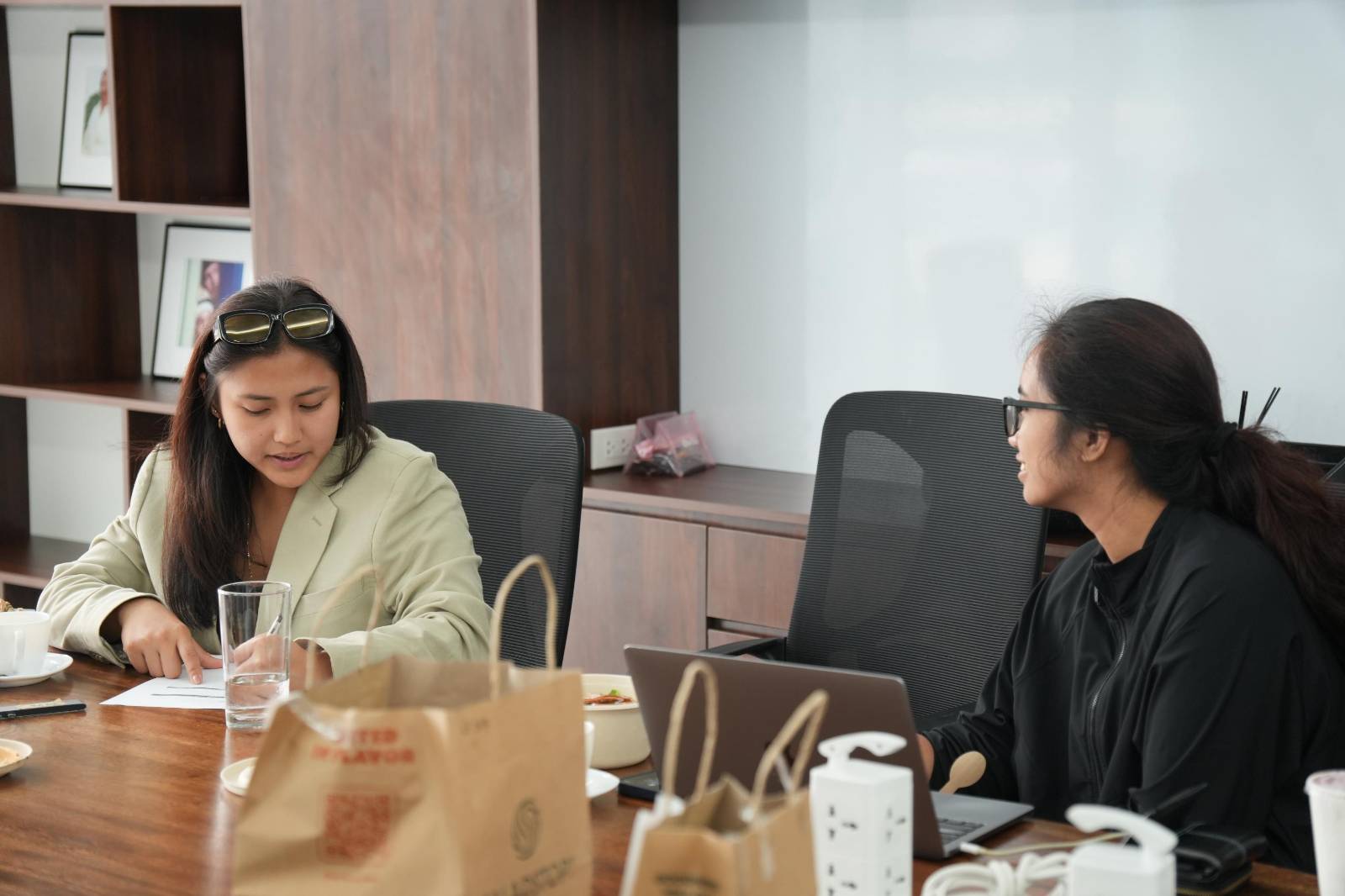 Sightlines Actors’ Space marketing meeting