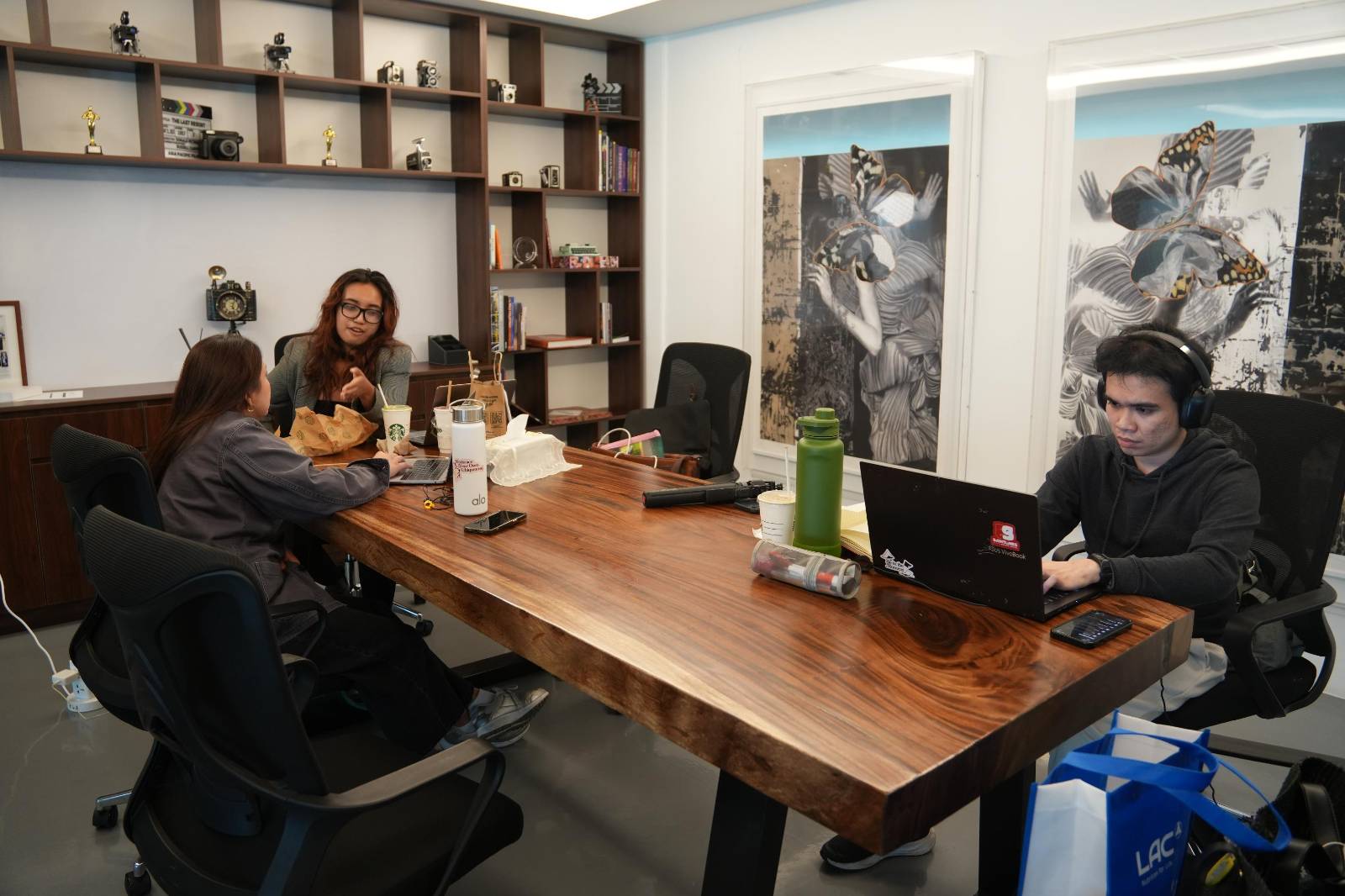 Sightlines Actors’ Space marketing meeting